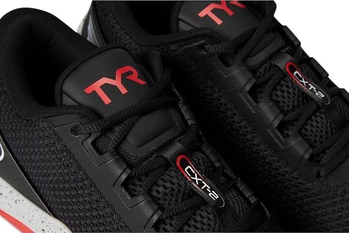 TYR CXT-2 Trainer Men's Shoes Black/Red : 11.5 M, Synthetic - Image 7