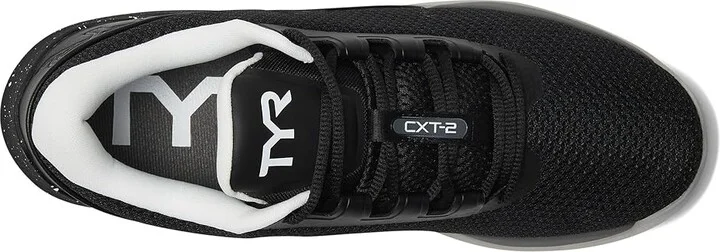 TYR CXT-2 Trainer Men's Shoes Black/White : 10 M, Synthetic - Image 2