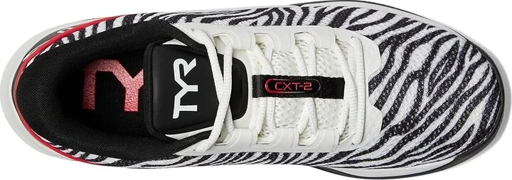 TYR CXT-2 Trainer Men's Shoes Black/White/Red : 11 M, Synthetic - Image 2