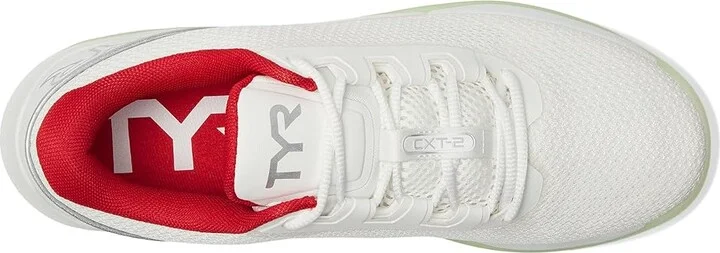 TYR CXT-2 Trainer Men's Shoes White/Multi : 11.5 M, Synthetic - Image 2