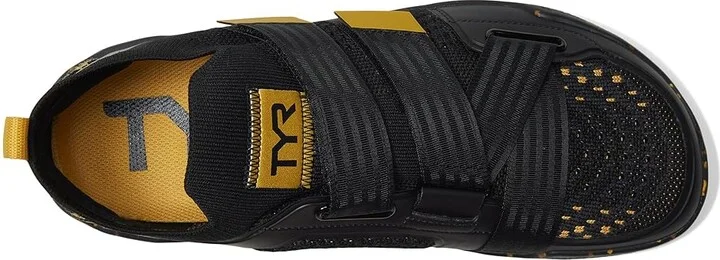 TYR Dropzero Barefoot Trainer Men's Shoes Black/Gold : 8.5 M, Mesh - Image 2