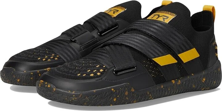 TYR Dropzero Barefoot Trainer Men's Shoes Black/Gold : 8.5 M, Mesh
