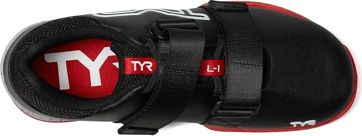 TYR L-1 Lifter Men's Shoes Red/Black : 9 M, Leather/Textile - Image 2