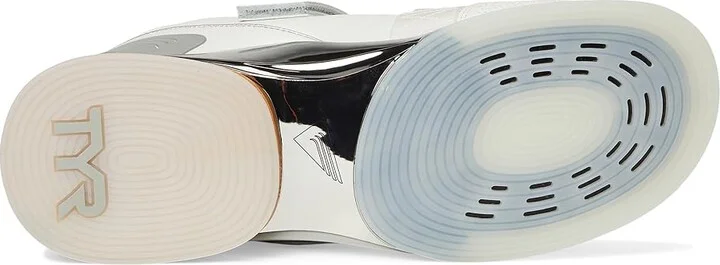 TYR Tyrforce-1 Elite Carbon Lifter Men's Shoes White/Gum : 12 M, Rubber - Image 3