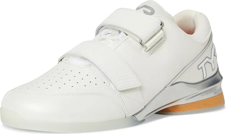 TYR Tyrforce-1 Elite Carbon Lifter Men's Shoes White/Gum : 12 M, Rubber - Image 5