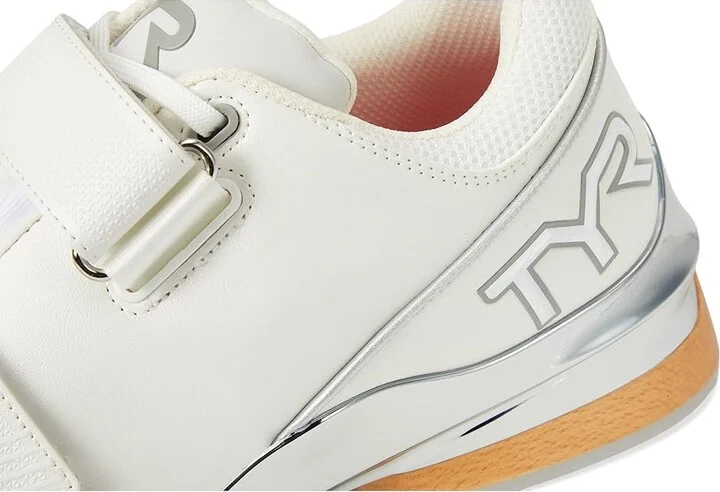 TYR Tyrforce-1 Elite Carbon Lifter Men's Shoes White/Gum : 12 M, Rubber - Image 7