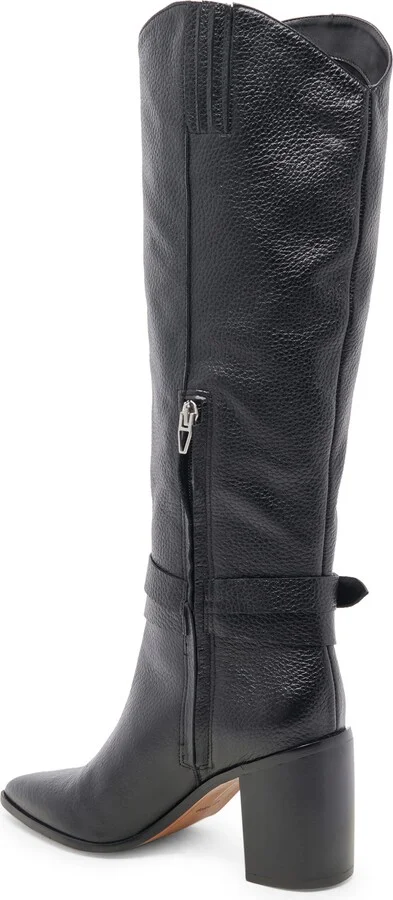 Tyrone Pointed Toe Knee High Boot - Image 2