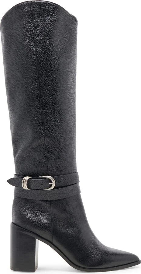 Tyrone Pointed Toe Knee High Boot - Image 3