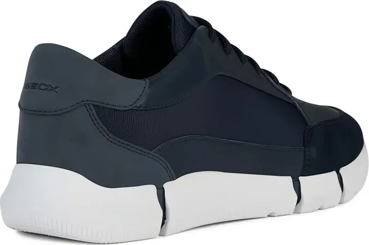 U Adacter A leather suede panel trainers - Image 3