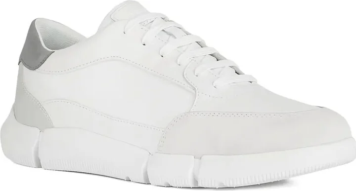 U Adacter leather suede panel trainers - Image 2