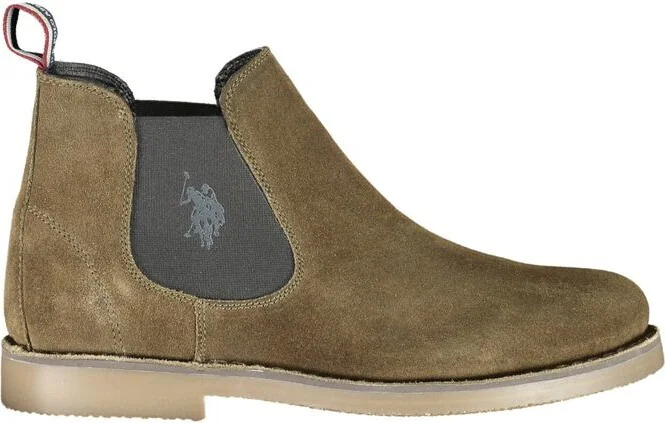 U. S. POLO ASSN. Leather Men Ankle Men's Boot