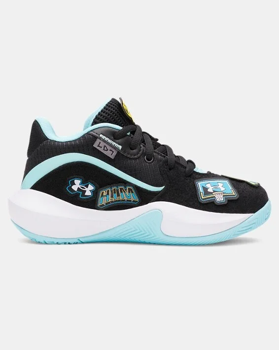 UA Lockdown 7 VC Pre-School Basketball Shoes