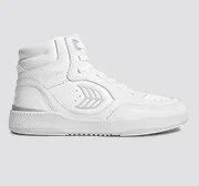UBA High White Premium Leather Ice Logo Sneaker Men - Image 9