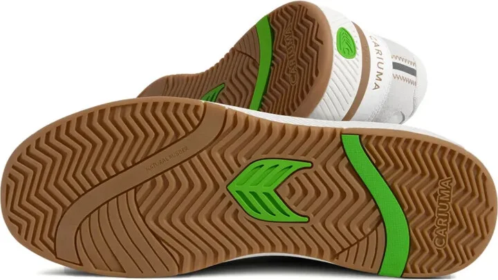 UBA logo-embellished leather sneakers - Image 4