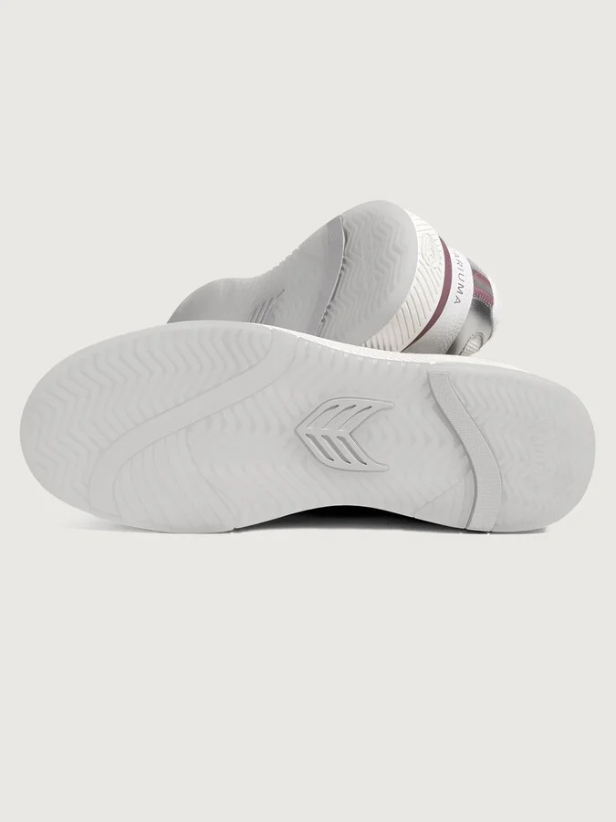 Uba Premium Leather & Mesh - White/ Metallic Silver Blush Pink - Image 5