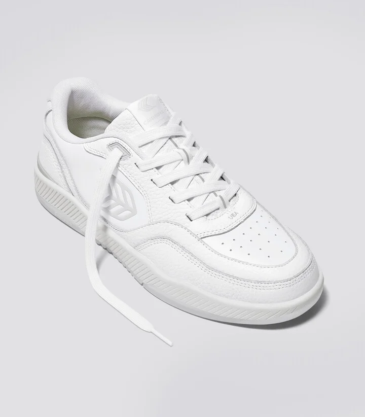 UBA White Premium Leather Ice Logo Sneaker Men - Image 2