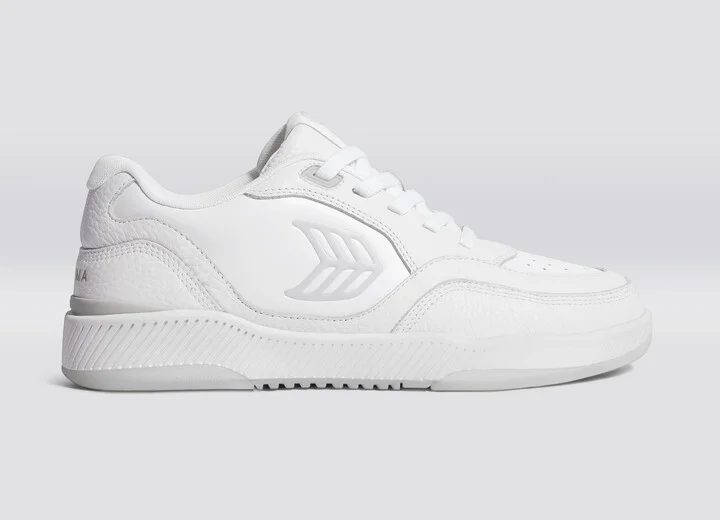 UBA White Premium Leather Ice Logo Sneaker Men - Image 3