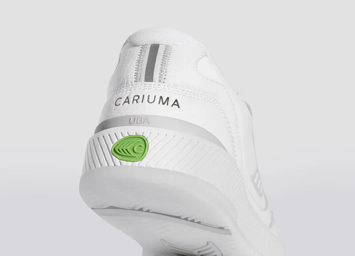 UBA White Premium Leather Ice Logo Sneaker Men - Image 7