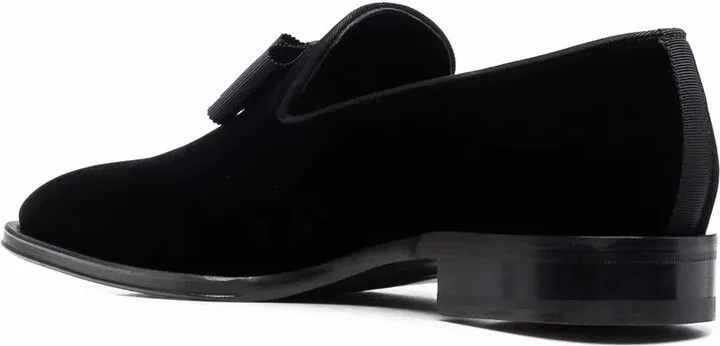 Ubaldo bom-embellished velvet loafers - Image 3
