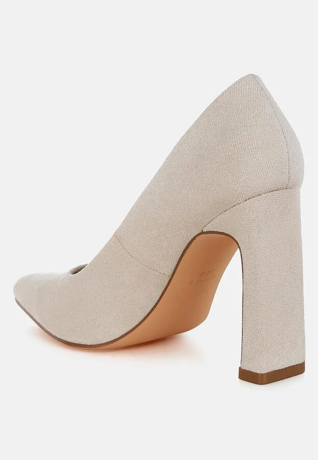 Uboa Slim Block Heel Pumps - Image 3