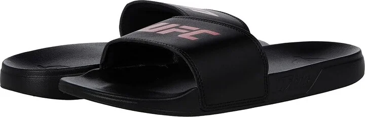 UFC UFC Octagon Slide Men's Shoes Black/Red : Men's 3-4 M