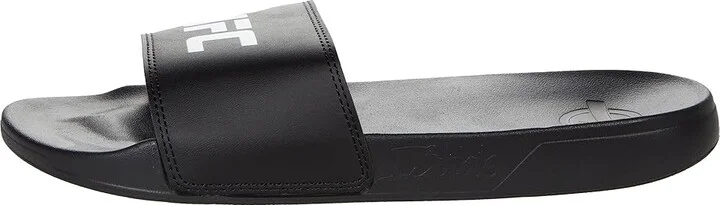 UFC UFC Octagon Slide Men's Shoes Black/White : Men's 3-4 M - Image 6