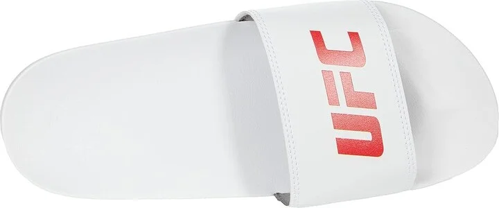 UFC UFC Octagon Slide Men's Shoes White/Red : Men's 3-4 M - Image 2
