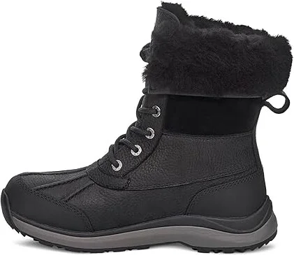 UGG Adirondack Boot III Women's Cold Weather Boots Black/Black : 5 B - Medium, Leather/Suede - Image 5