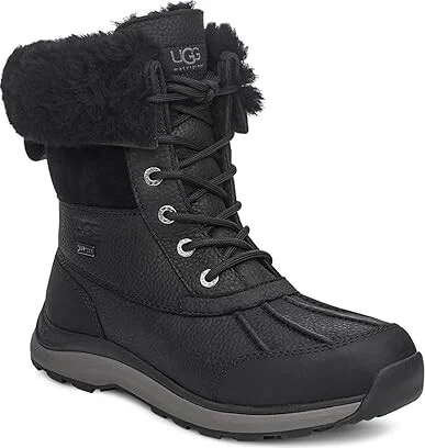 UGG Adirondack Boot III Women's Cold Weather Boots Black/Black : 5 B - Medium, Leather/Suede