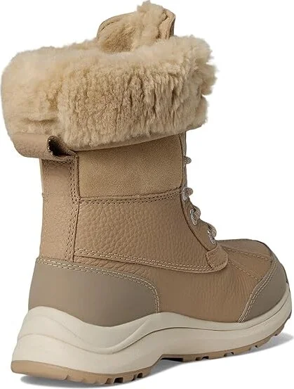 UGG Adirondack Boot III Women's Cold Weather Boots Mustard Seed : 5 B - Medium, Leather/Suede - Image 4