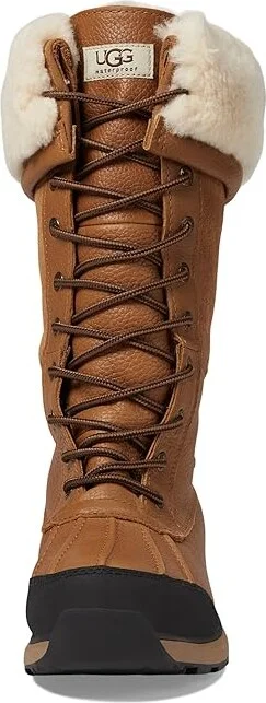 UGG Adirondack Tall Boot III Women's Lace-up Boots Chestnut : 11 B - Medium, Leather/Suede - Image 3