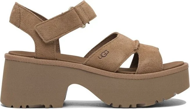 UGG Ankle Strap Wedge Sandals