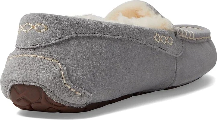 UGG Ansley Women's Slippers Light Grey II : 5 B - Medium, Suede - Image 4