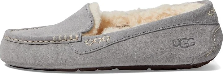 UGG Ansley Women's Slippers Light Grey II : 5 B - Medium, Suede - Image 6