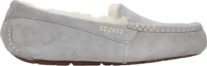 UGG Ansley Women's Slippers Light Grey II : 5 B - Medium, Suede - Image 7