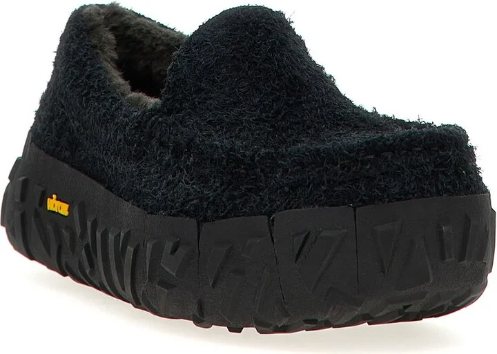 UGG 'Ascot' Black Suede Loafers - Image 3