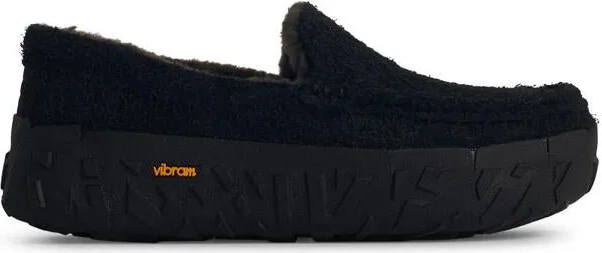 UGG 'Ascot' Black Suede Loafers