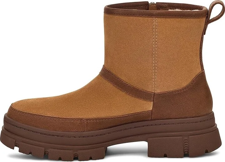 UGG Ashton Zip Women's Boots Chestnut : 6.5 B - Medium, Leather/Rubber - Image 5