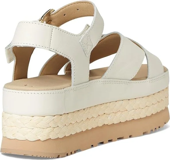 UGG Aubrey Ankle Strap Women's Sandals Jasmine : 11 B - Medium, Leather/Suede - Image 4