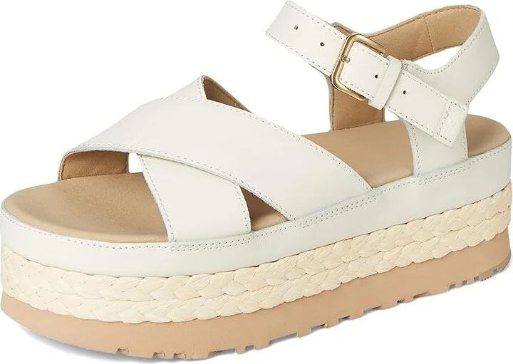 UGG Aubrey Ankle Strap Women's Sandals Jasmine : 11 B - Medium, Leather/Suede - Image 5