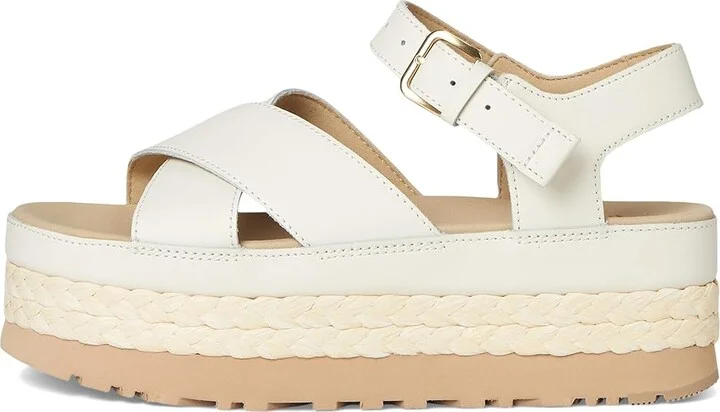 UGG Aubrey Ankle Strap Women's Sandals Jasmine : 11 B - Medium, Leather/Suede - Image 6