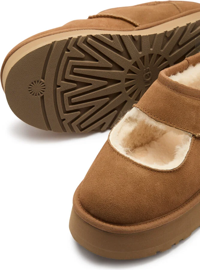 Ugg Bea Mary Jane Suede Flatform Boots - Image 3