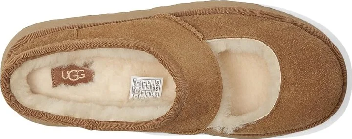 UGG Bea Mary Jane Women's Slippers Chestnut : 6 B - Medium, Suede - Image 2