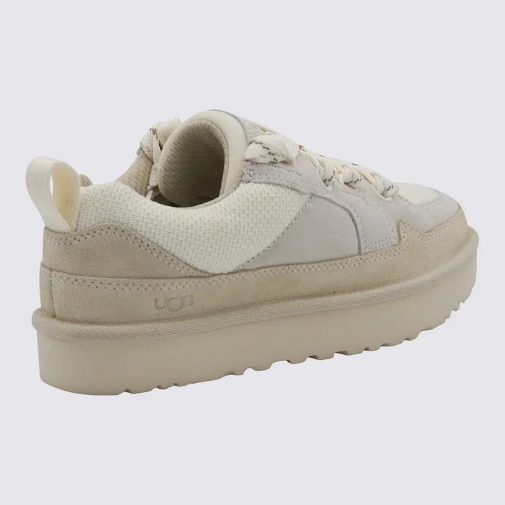 UGG Beige Lowmel Sneakers - Image 3