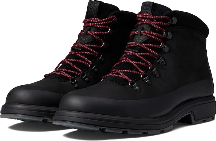 UGG Biltmore Hiker Men's Shoes Black : 11 D - Medium, Leather