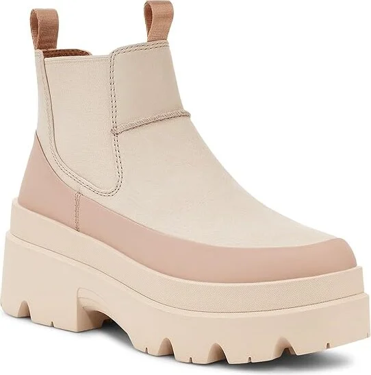 UGG Brisbane Chelsea Women's Boots Sea Salt : 9 B - Medium, Leather