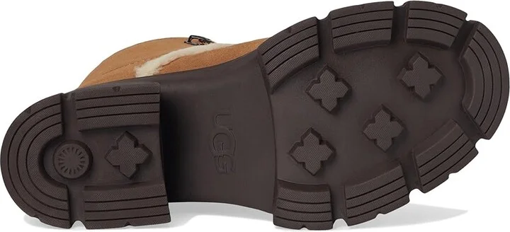 UGG Brooklyn Hiker Women's Boots Chestnut : 12 B - Medium, Rubber/Suede/Wool - Image 3