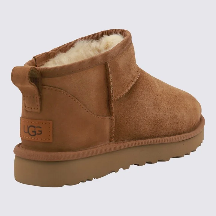 UGG Brown Ultra Mini Boots - Image 2