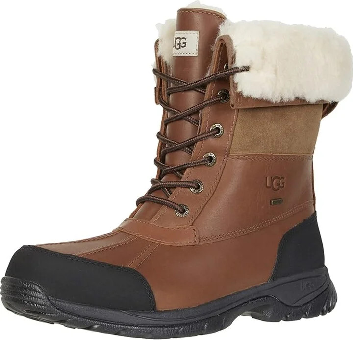 UGG Butte Men's Waterproof Boots Worchester : 8.5 D - Medium, Leather - Image 2
