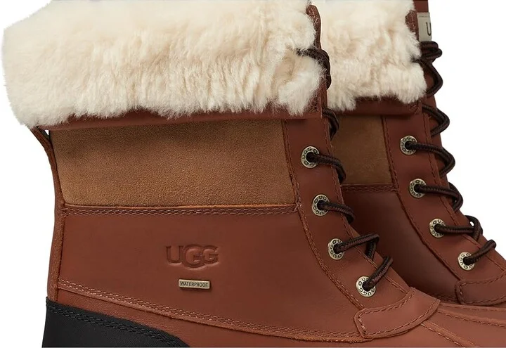 UGG Butte Men's Waterproof Boots Worchester : 8.5 D - Medium, Leather - Image 8